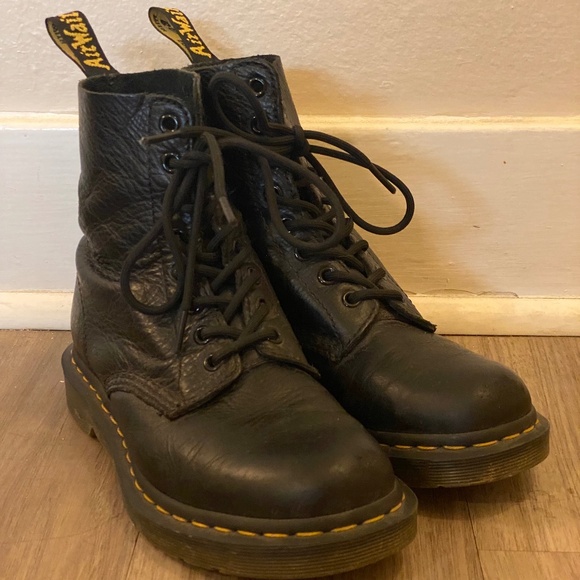 Dr./Doc Martens 1460 Soft Leather Boots - Picture 2 of 4